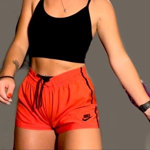 Nike Red Running Shorts